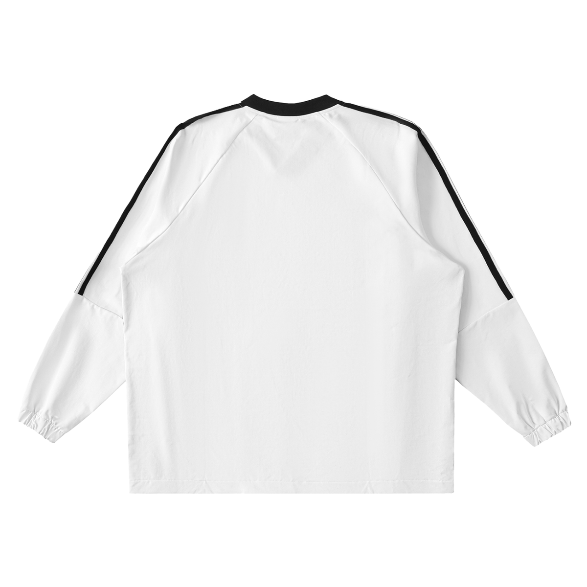 SLN "News Paper" V-Neck Long-Sleeve Windbreaker