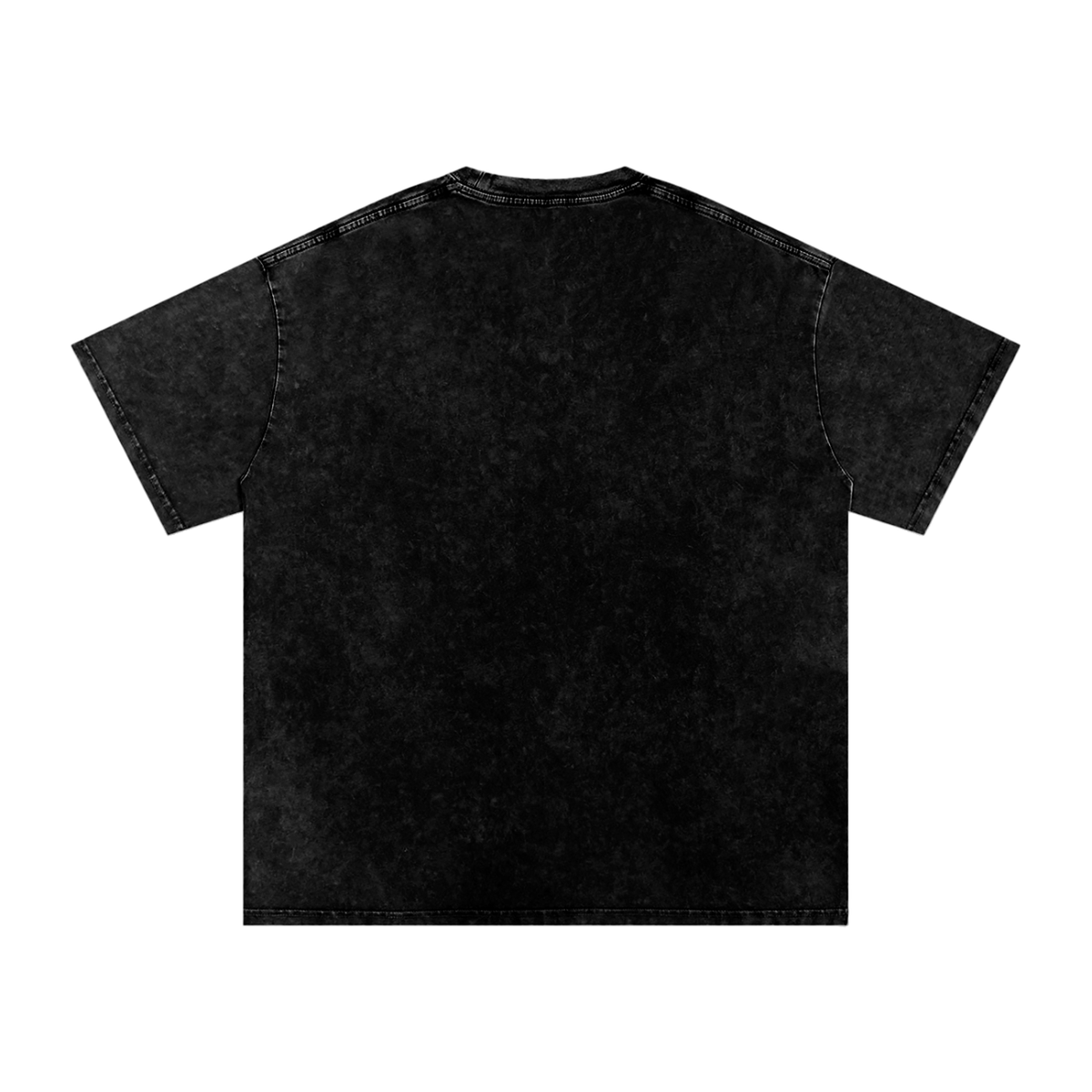 SLN "Water Logo" Snow Washed Oversized Cotton T-Shirt