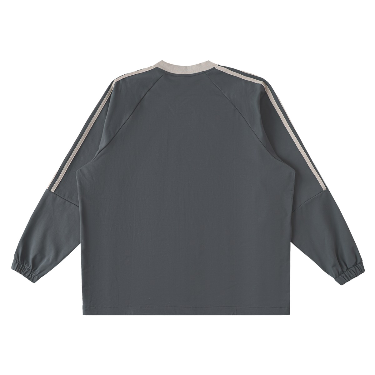SLN "News Paper" V-Neck Long-Sleeve Windbreaker